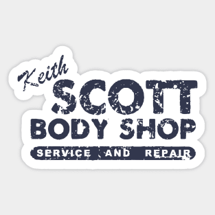 Keith Scott Body Shop Weathered Hoodie – One Tree Hill, Lucas Scott Sticker